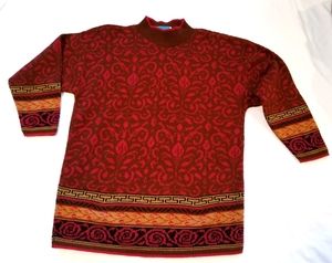 Sweetbriar print sweater size M